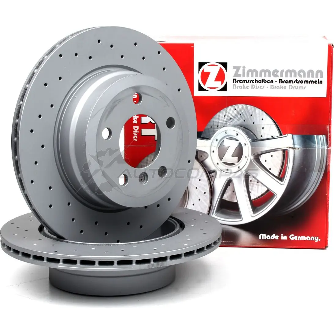 Тормозной диск ZIMMERMANN 904507 150345052 DFO BBMI изображение 0