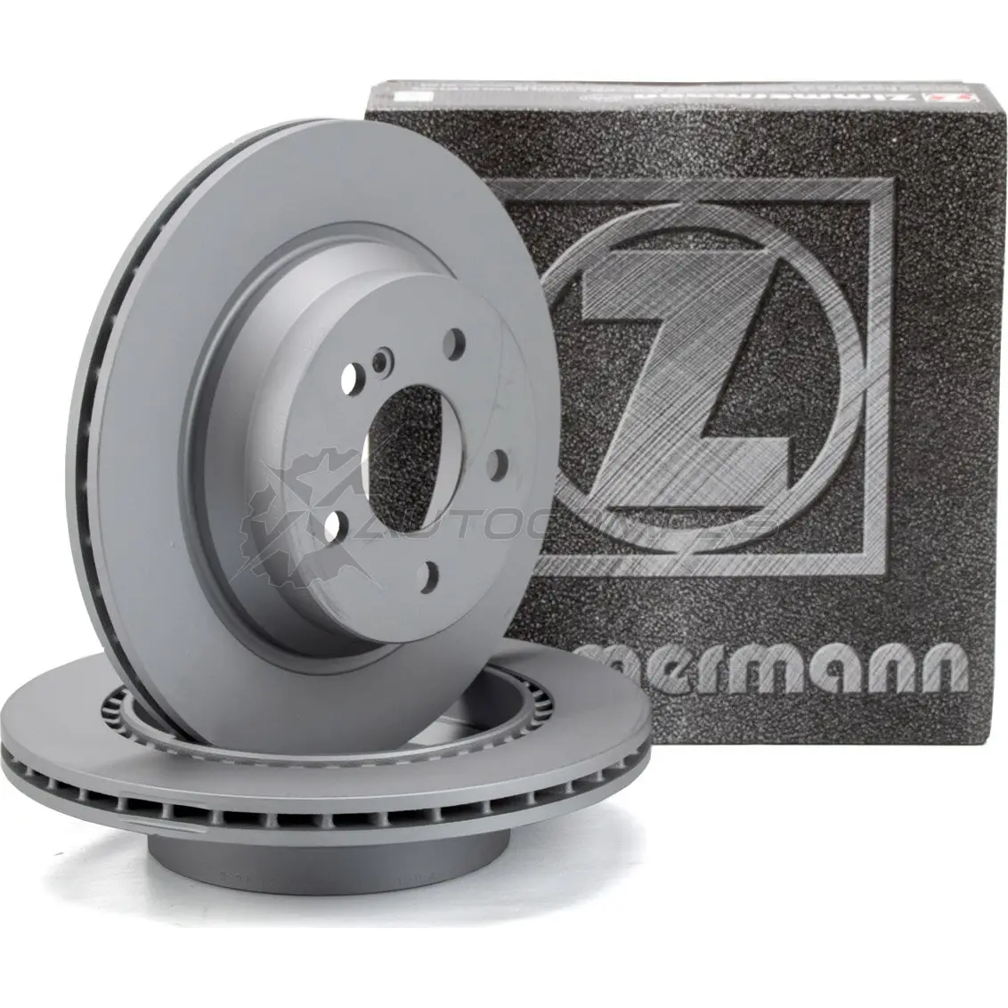 Тормозной диск ZIMMERMANN 906495 400362220 V4QT S - Изображение 1