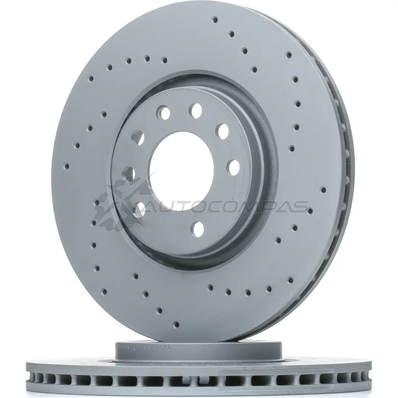 Тормозной диск ZIMMERMANN 7N 4RV 430148852 906703 - Изображение 1