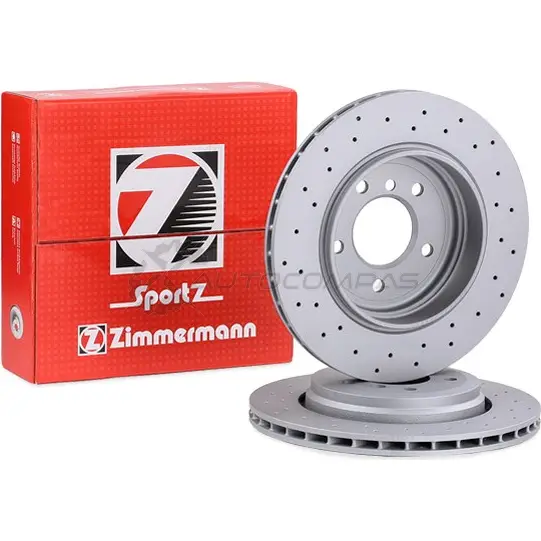 Тормозной диск ZIMMERMANN 904348 IB DLJX 150129552 изображение 1