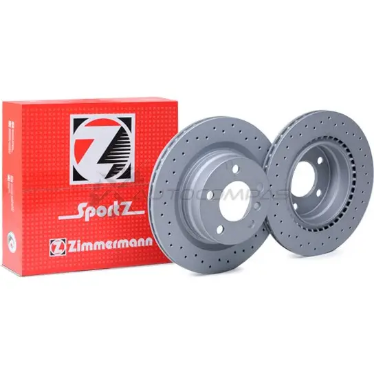 Тормозной диск ZIMMERMANN 904583 150349852 3HVI 97 изображение 1