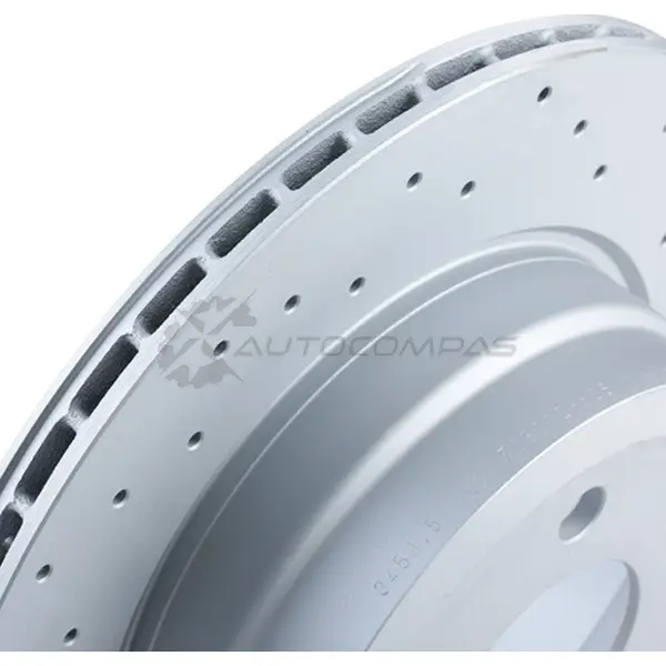 Тормозной диск ZIMMERMANN 904507 150345052 DFO BBMI изображение 4