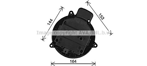 Моторчик вентилятора печки AVA QUALITY COOLING N 0DFU4I AI8449 1440653879 изображение 0