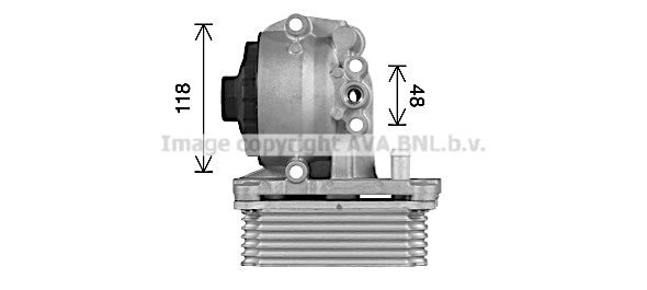 Масляный радиатор двигателя AVA QUALITY COOLING 8R MGE FD3623H 1440654086 изображение 0