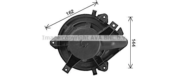 Моторчик вентилятора печки AVA QUALITY COOLING 1440654166 FT8485 CZG Z6K3 изображение 0