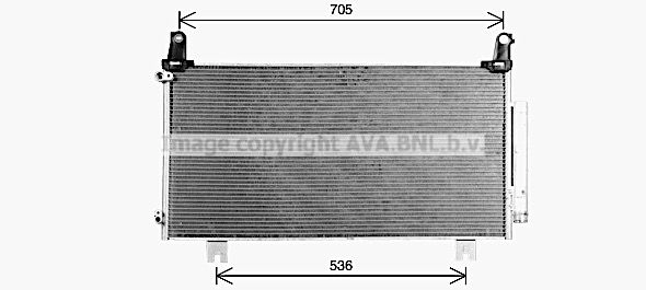 Радиатор кондиционера AVA QUALITY COOLING HD5328D PH2C 9 1440654177 изображение 0