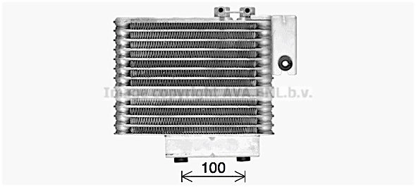 Масляный радиатор двигателя AVA QUALITY COOLING HY3471 1424864441 3F I7HGQ 4045385235131 изображение 0