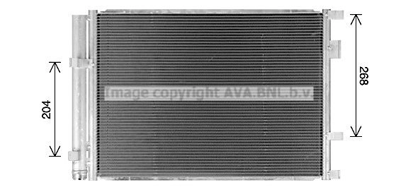 Радиатор кондиционера AVA QUALITY COOLING KA5338D 3 7PP8S 1440654281 изображение 0