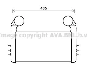 Интеркулер AVA QUALITY COOLING C 3283 1424552938 MF4037 4045385185474 изображение 0