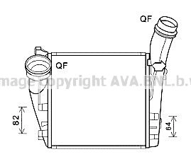 Интеркулер AVA QUALITY COOLING 4045385233144 1424831293 F ZB43M PR4094 изображение 0