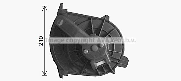 Моторчик вентилятора печки AVA QUALITY COOLING 1440654561 RT8655 I BA8GBY изображение 0