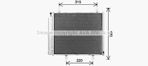 Радиатор кондиционера AVA QUALITY COOLING F29V65 R SZ5165D 1440654613 изображение 0