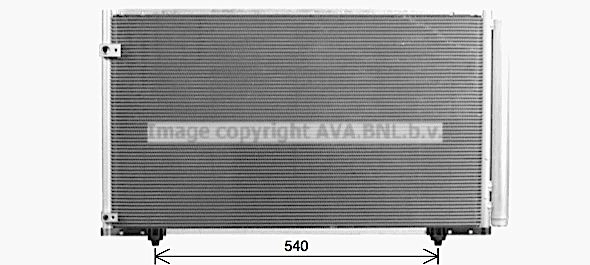 Радиатор кондиционера AVA QUALITY COOLING UD3 JZ TO5756D 1440654629 изображение 0