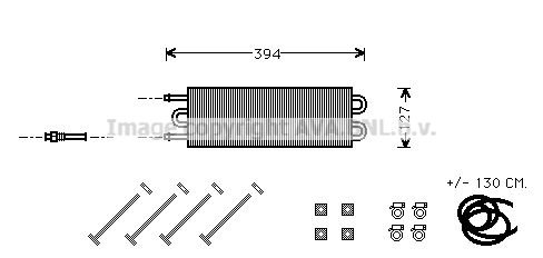 Масляный радиатор АКПП AVA QUALITY COOLING 1423464813 UV3013 4045385044313 AI2L URP