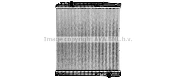 Радиатор охлаждения двигателя AVA QUALITY COOLING 6R9EV K ME2148N 1424484385 4045385234240 изображение 0