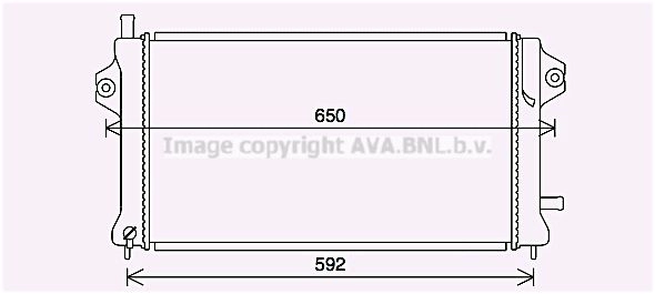 Радиатор инвертора AVA QUALITY COOLING GTP2Q 2E MT2270 1440655294