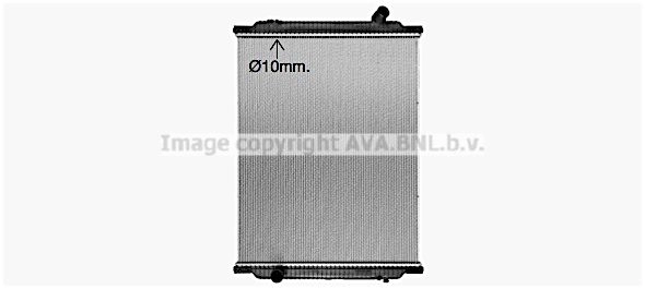 Радиатор охлаждения двигателя AVA QUALITY COOLING 1424831298 V3A BM6 4045385232383 RE2059N изображение 0