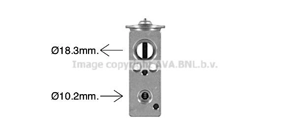 Расширительный клапан кондиционера AVA QUALITY COOLING Q 3HU80 1440655388 RT1656 изображение 0