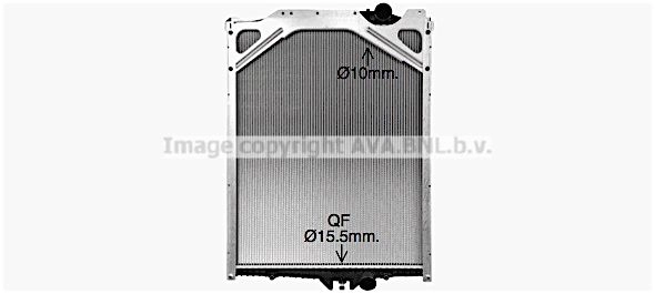 Радиатор охлаждения двигателя AVA QUALITY COOLING 1424970336 4045385234004 VL2113 X6 M6V1S изображение 0