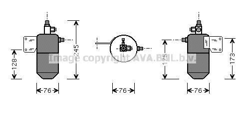 Осушитель кондиционера AVA QUALITY COOLING VLD033 1423464908 ZP T0TF6 4045385056095 изображение 0