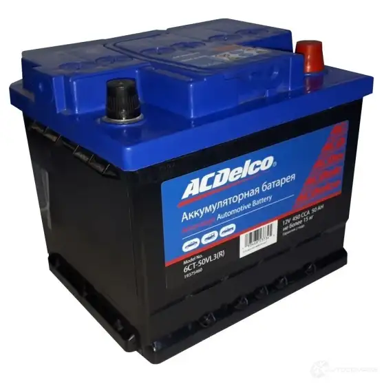 Аккумулятор 50 ач обратная 450 а 12 в Кальциевый [CA/CA] advantage 207x175x175 AC DELCO 1437128735 8AS0H5 9 19375460