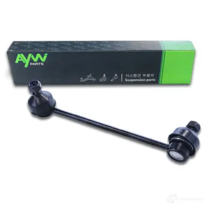 Стойка стабилизатора передняя слева AYWIPARTS AW1350454L 4377420 GM0K KO изображение 0