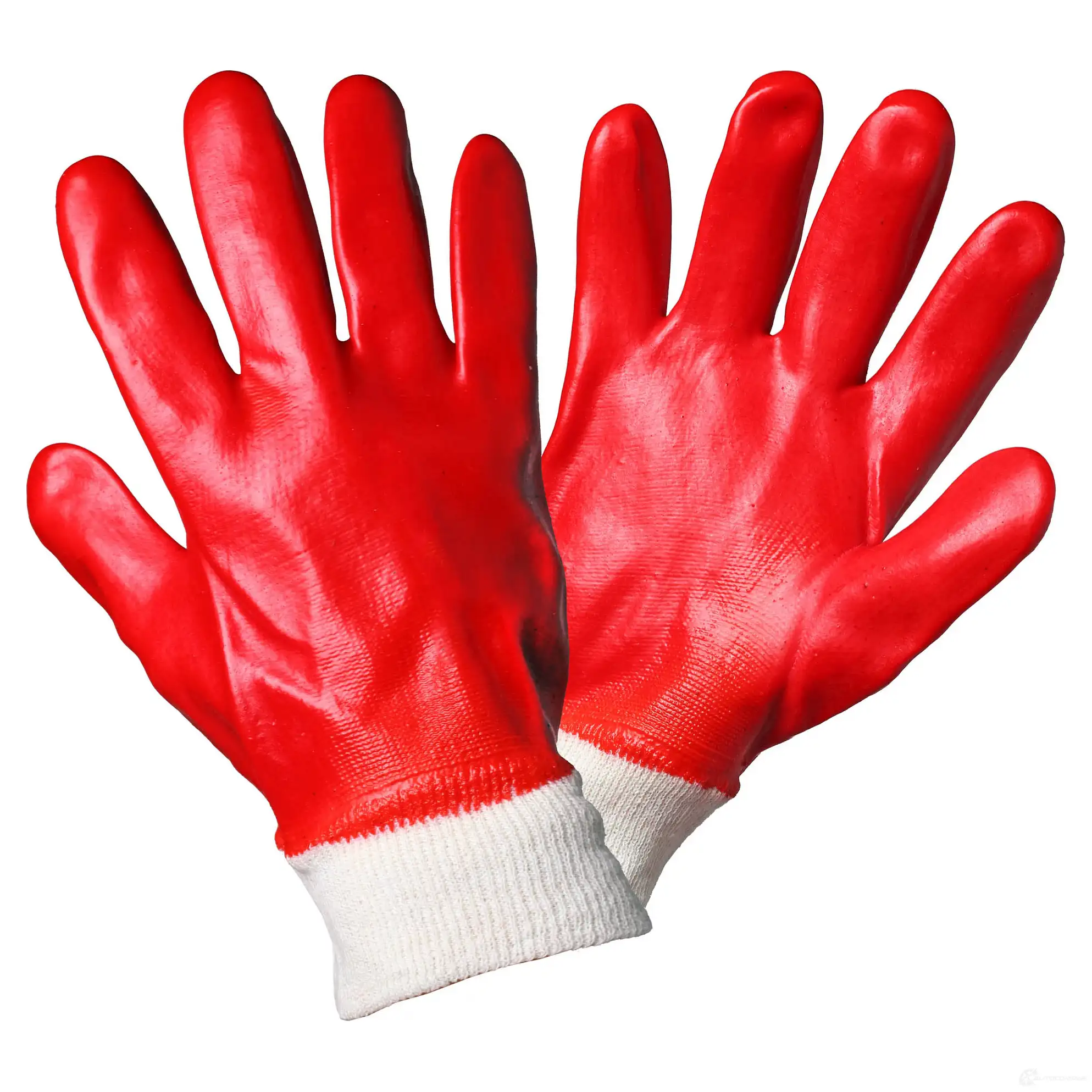 Перчатки рабочие с полным ПВХ покрытием кисти, МБС (XL), красные (AWG-O-04) AIRLINE 1438171705 9 DH5E AWGO04 изображение 0