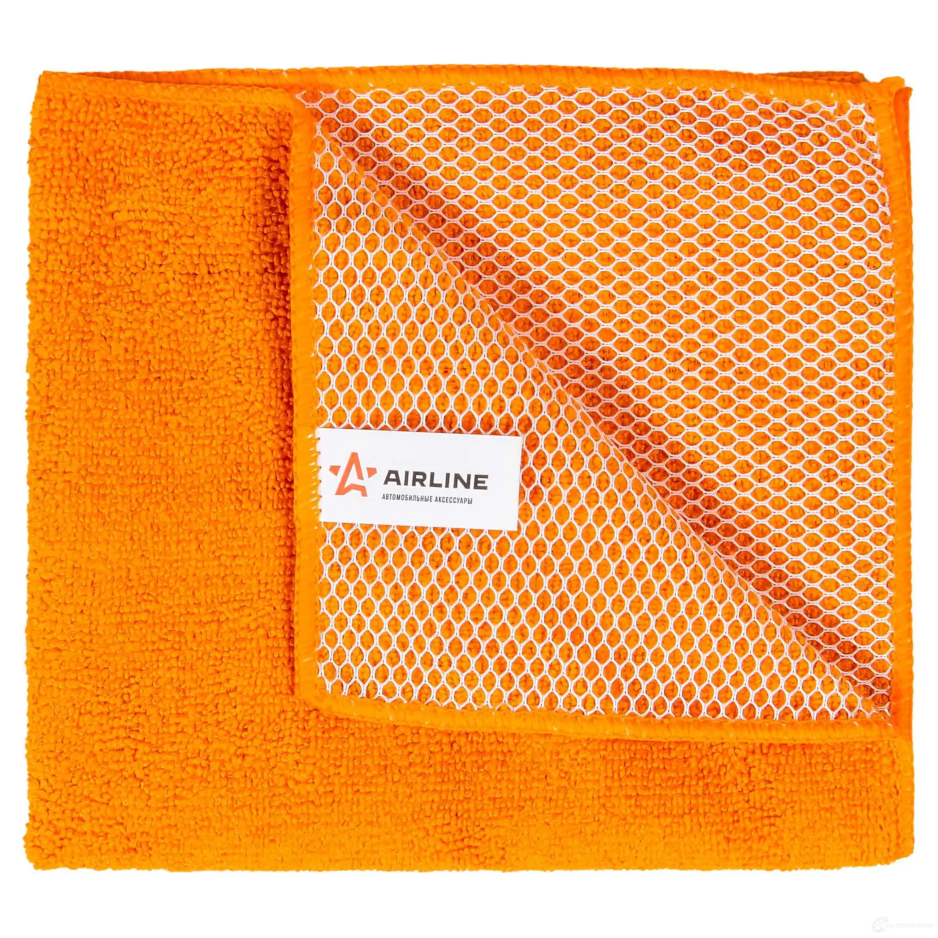 Салфетка из микрофибры и коралловой ткани оранжевая (35*40 см) AIRLINE 8K9 LXZ 1438172879 aba04 изображение 1
