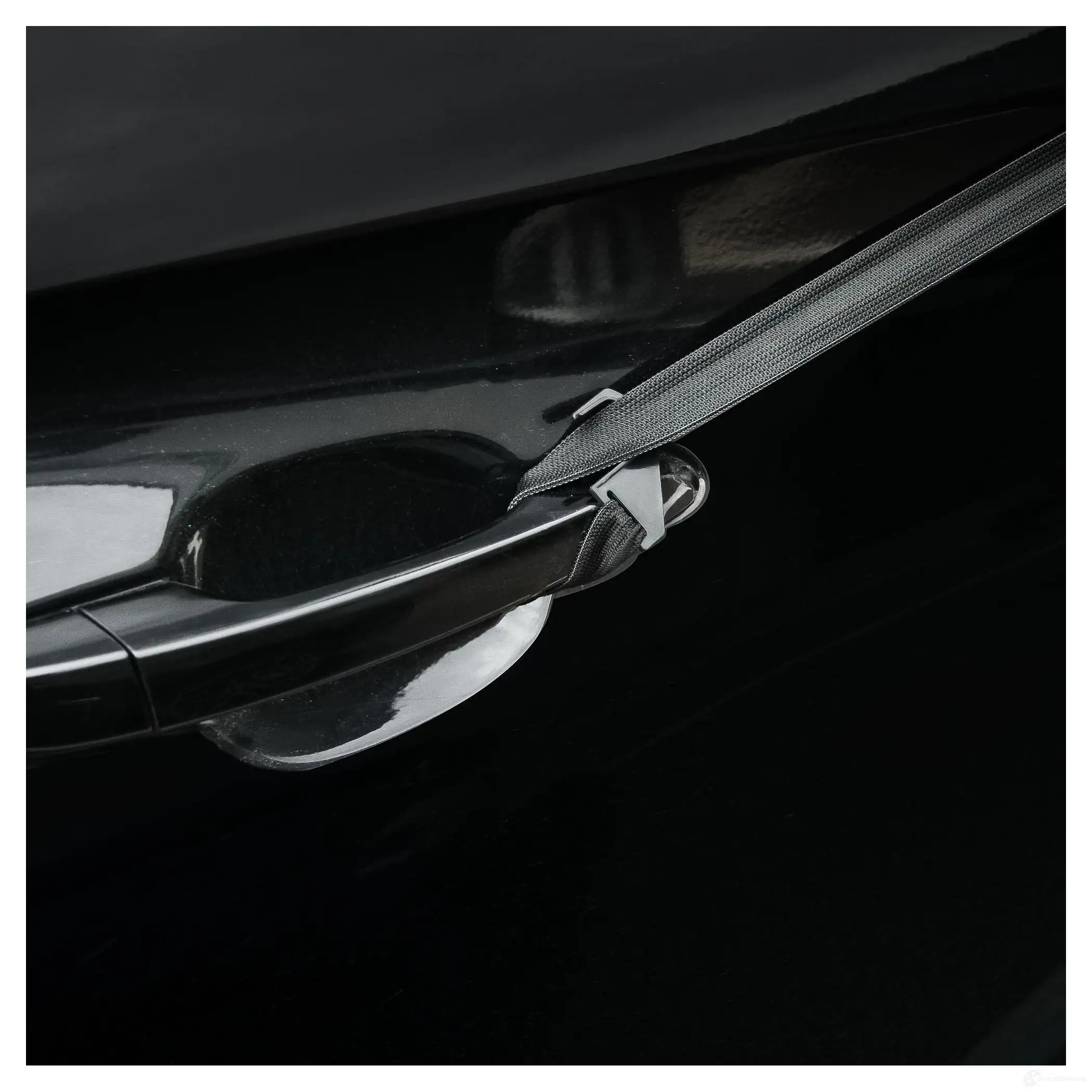 Чехол-тент на лоб.стекло и перед.окна авто, защитный (130*140*52 см) универсал., серый AIRLINE M28 1U adct002 1438173123 изображение 3
