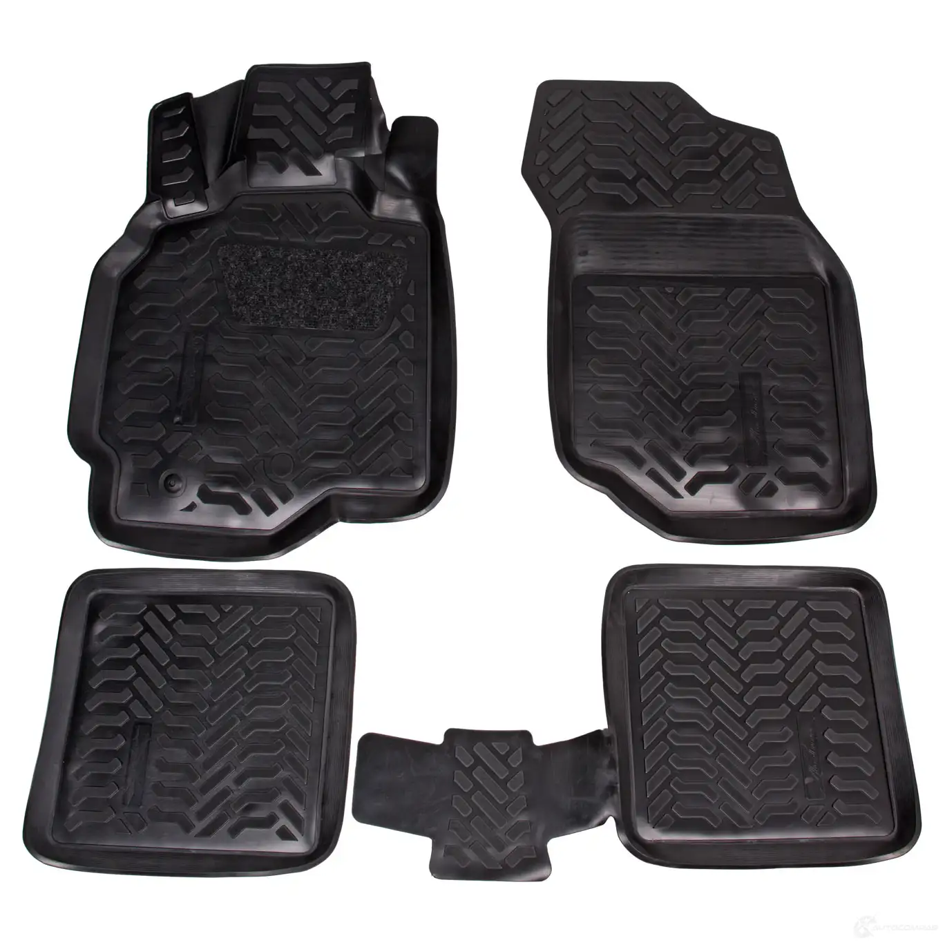 Ковры (3D с подпят.) для Mitsubishi Lancer IX (03-07) 5 шт., выс.борт, полимер., черн. AIRLINE acmps86 1438173157 644W 6WJ