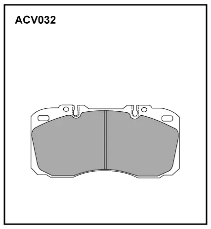 Тормозные колодки барабанные, комплект ALLIED NIPPON 1441277987 6O NCU ACV032