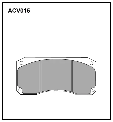 Тормозные колодки барабанные, комплект ALLIED NIPPON ZZP 2ZAE ACV015 1441278161 изображение 0