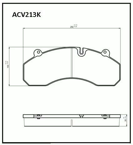 Тормозные колодки барабанные, комплект ALLIED NIPPON 1441278205 ACV213K Y5G IJ