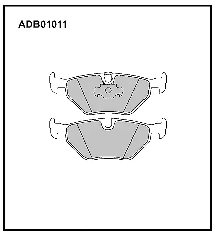 Тормозные колодки дисковые, комплект ALLIED NIPPON K Z15E ADB01011 1441278677 изображение 0