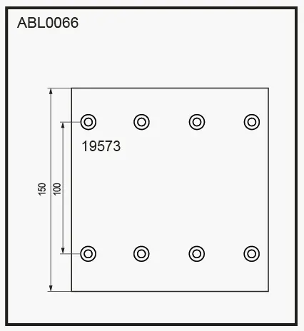 Тормозные накладки, башмаки ALLIED NIPPON 9AET 47Y 1441280606 ABL0066