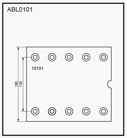 Тормозные накладки, башмаки ALLIED NIPPON YKATC DN ABL0101 1441280616