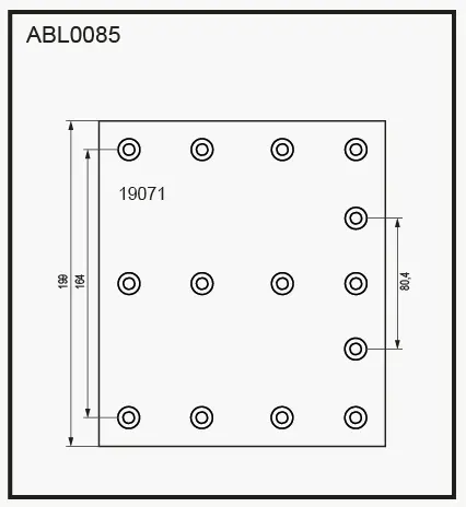 Тормозные накладки, башмаки ALLIED NIPPON YE QHB ABL0085 1441280723