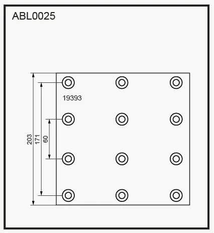 Тормозные накладки, башмаки ALLIED NIPPON ABL0025 1441280758 6K VN5