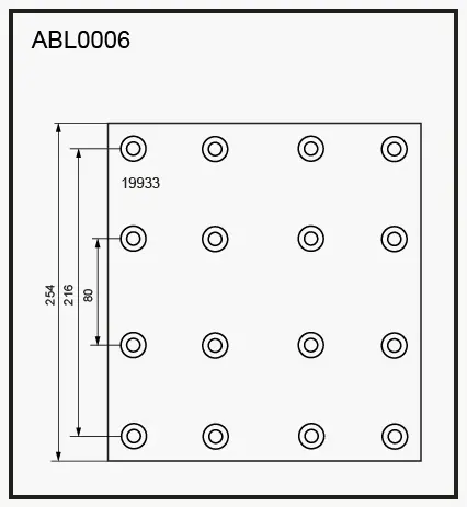 Тормозные накладки, башмаки ALLIED NIPPON 1441280759 ABL0006 FBTC B
