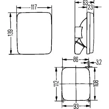 Индикатор HELLA 2ba005200021 021182 14172 E1 32764
