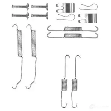 Ремкомплект тормозных накладок HELLA 8dz355201031 33606 X021 8 UZQK2K изображение 0