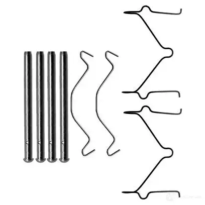 Ремкомплект колодок HELLA 8dz355202611 K0 093 TIYA3 33764 изображение 0