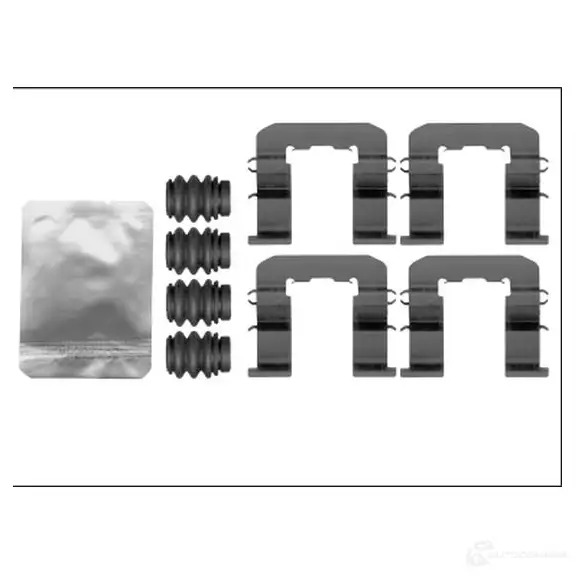 Ремкомплект колодок HELLA 8DZ 355 206-201 K06 76 2FBYI 34106