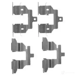Ремкомплект колодок HELLA CDK7QV 33882 8DZ 355 203-791 K 0257
