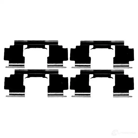 Ремкомплект колодок HELLA K014 2 33802 8DZ 355 202-991 ZUS0EX