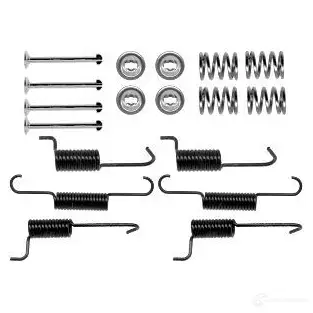 Ремкомплект колодок HELLA X02 09 33711 8DZ 355 202-081 RGH6S