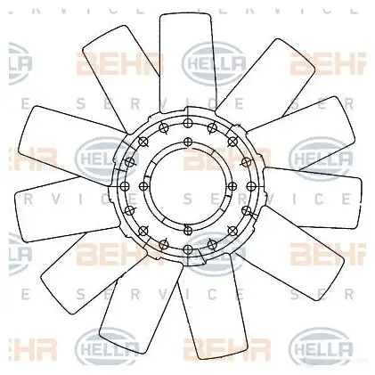 Тормозной диск HELLA 545 28 H5B1O8 8dd355113371 31903 изображение 0
