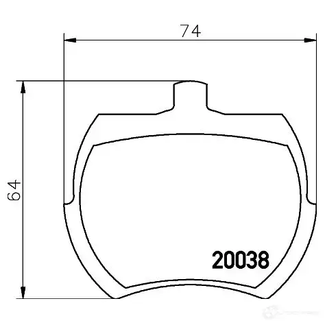 Тормозной диск HELLA 5 0420 MPCQ5 8dd355100501 30617