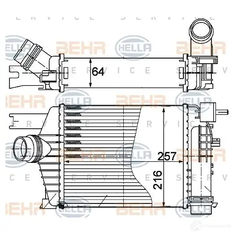 Тормозной диск HELLA FC7XNQ 8dd355102611 30828 5361 9 изображение 2