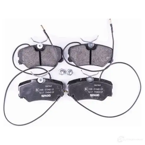Тормозные колодки дисковые, комплект HELLA 23 169 29810 8DB 355 018-401 23170 изображение 1